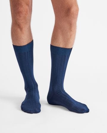 Chaussettes mixtes à base de fil d'Écosse mélangé