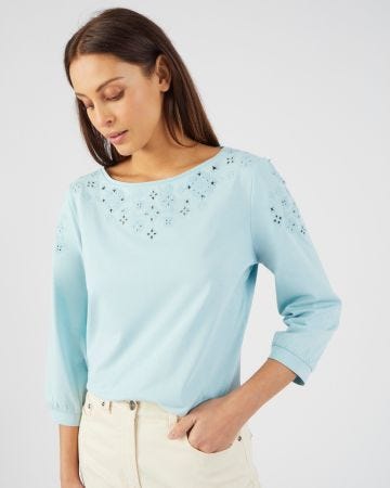 Tee-shirt brodé