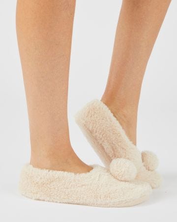 Chaussons maille moelleuse et chaude Thermolactyl