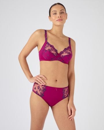 Culotte midi brodée BELLA de Damart