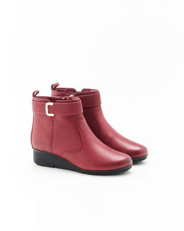Boots compensées à boucle Amortyl