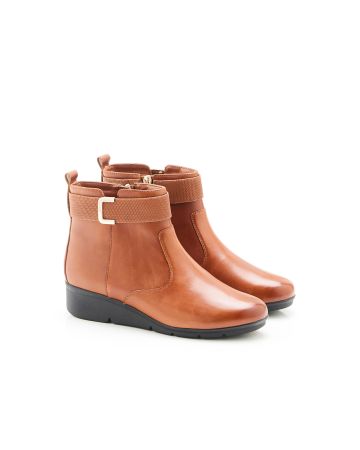 Boots compensés à boucle Amortyl