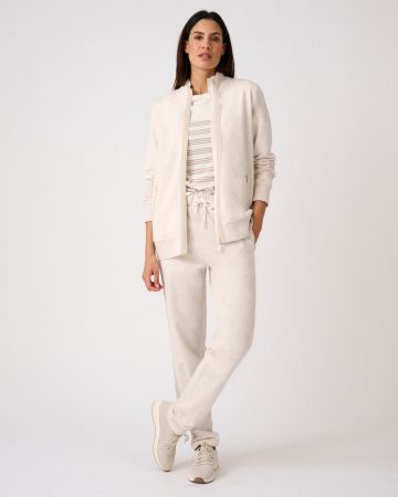 Veste de jogging zippée