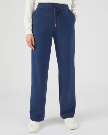 Pantalon en maille ottoman