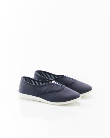 Ballerines dessus toile