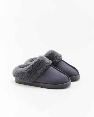 Mules Thermolactyl imitation fourrure
