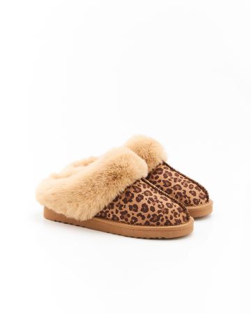 Mules Thermolactyl imitation fourrure