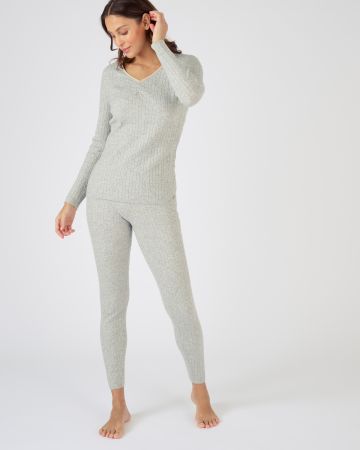 Pull en maille torsadée Thermolactyl