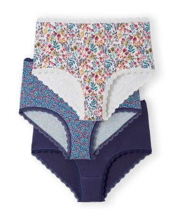 Lot de 3 culottes maxi imprimées