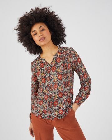 Tee-shirt col tunisien