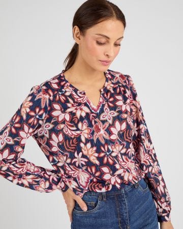 Tee-shirt col tunisien