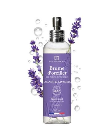Brume d'oreiller aux huiles essentielles, Institut Claude Bell