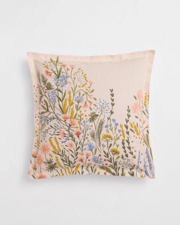 Taie d'oreiller Campanule pur coton