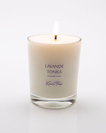 Bougie parfumée végétale Collection Duo de Parfums, Les Lumières du Temps