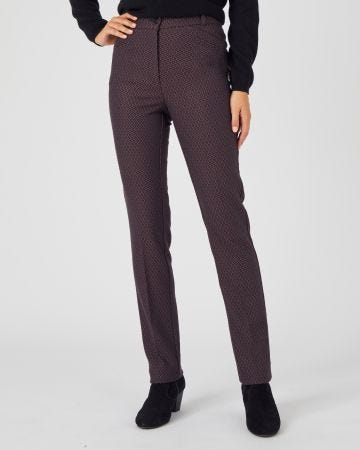 Pantalon jacquard