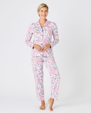 Pyjama boutonné maille jersey