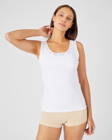 Débardeur dentelle Perfect Fit by Damart