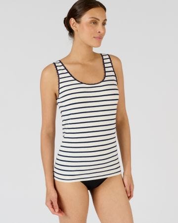 Débardeur Essential maille jersey extensible