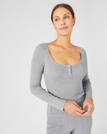 Tee-shirt en maille pointelle Raymond - Rouje x Damart