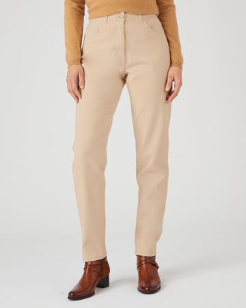 Pantalon coupe mom