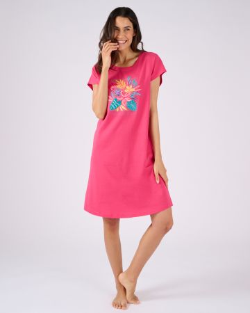 Chemise de nuit pur coton