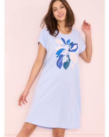 Chemise de nuit pur coton