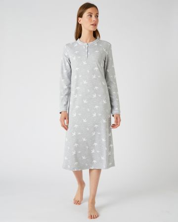 Chemise de nuit Thermolactyl en maille interlock