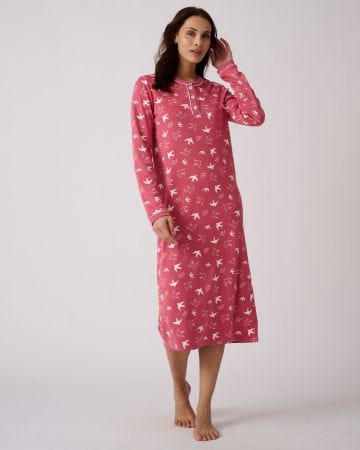 Chemise de nuit Thermolactyl en maille interlock