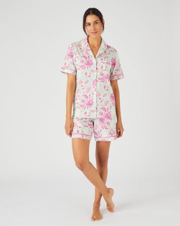 Pyjashort boutonné