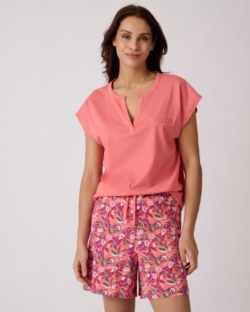 T-shirt de pyjama pur coton