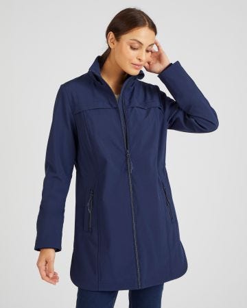 Parka légère et extensible.