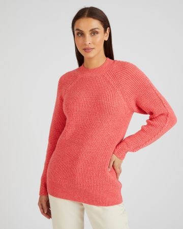 Pull maille perlée labellisée Thermolactyl