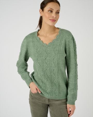 Pull maille fantaisie Thermolactyl