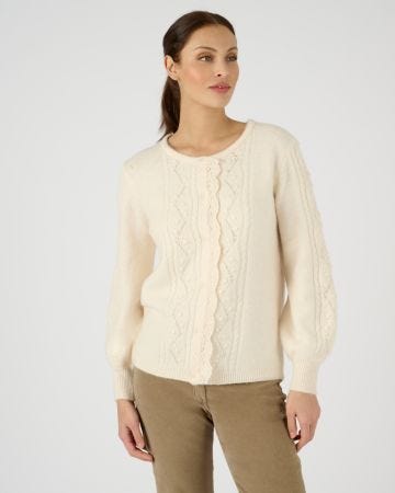 Cardigan maille fantaisie Thermolactyl