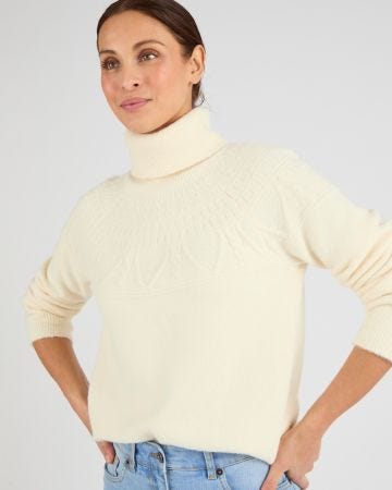 Pull maille fantaisie Thermolactyl