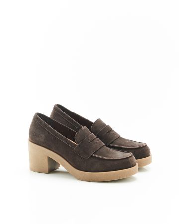 Mocassins à talon Amortyl
