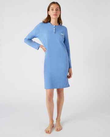 Liquette maille jersey, long. 95 cm