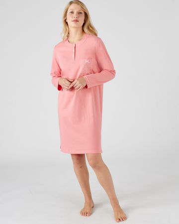Liquette maille jersey, long. 95 cm