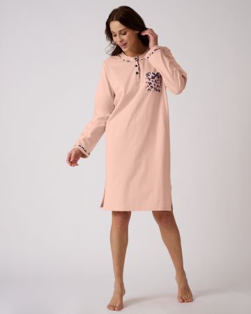 Liquette maille jersey, long. 95 cm