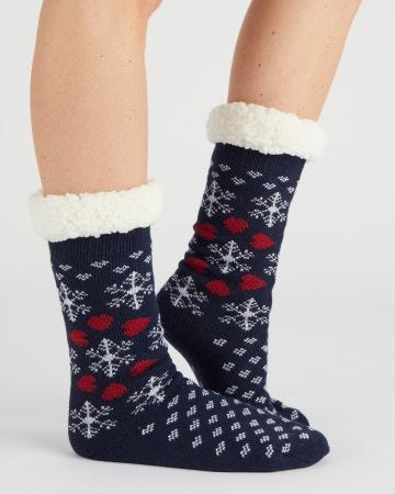 Chaussettes Thermolactyl fourrées