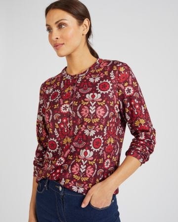T-shirt en maille chaude