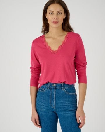 T-shirt Thermol'love dentelle