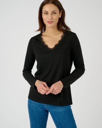 T-shirt Thermol'love dentelle
