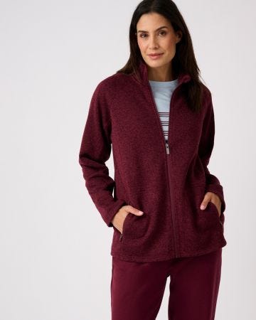 Veste zippée Thermolactyl en maille polaire