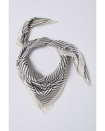 Foulard imprimé graphique