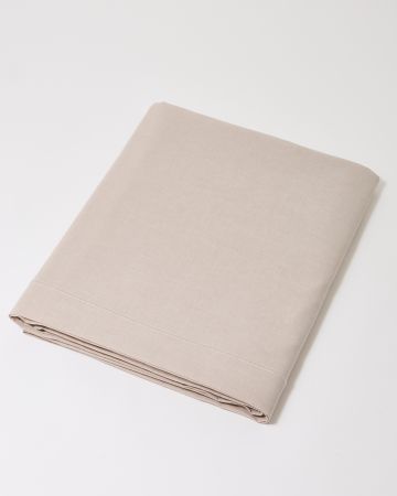 Drap plat polyester coton
