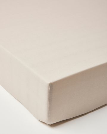 Drap-housse polyester coton