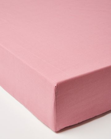 Drap-housse polyester coton