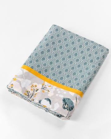 Drap plat Cerise pur coton