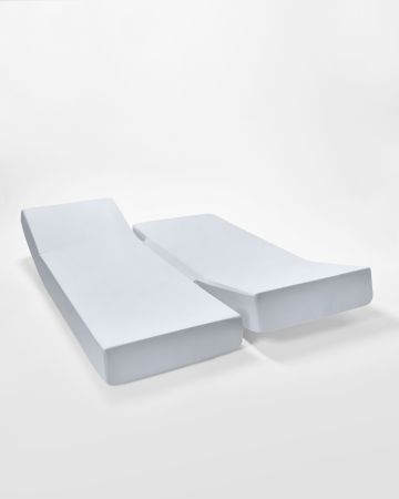 Drap-housse pur coton spécial sommeil articulé